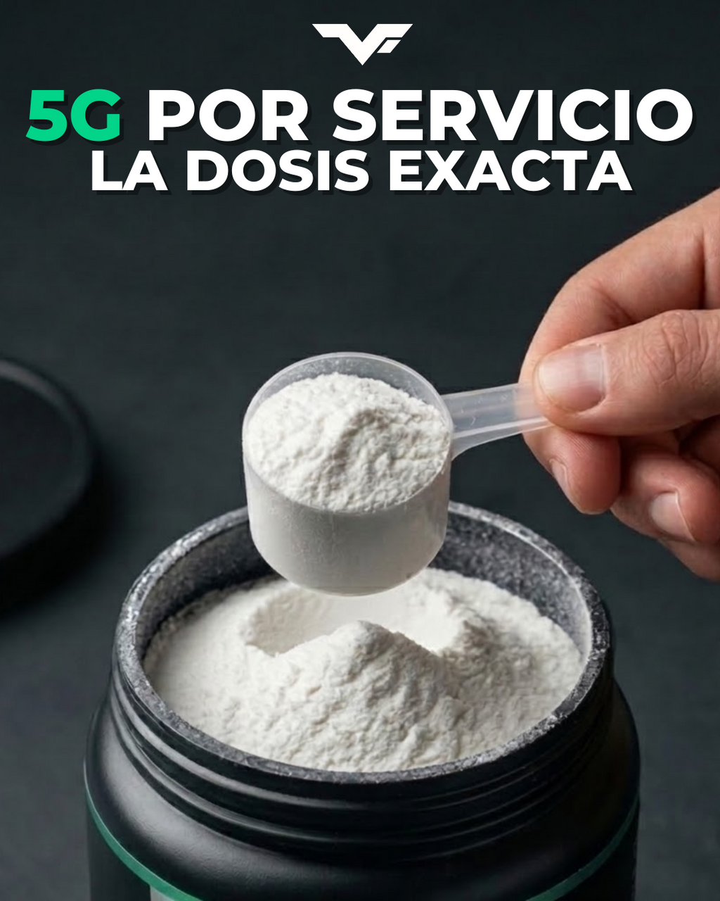 Creatina Monohidratada 185gr 37 Serv