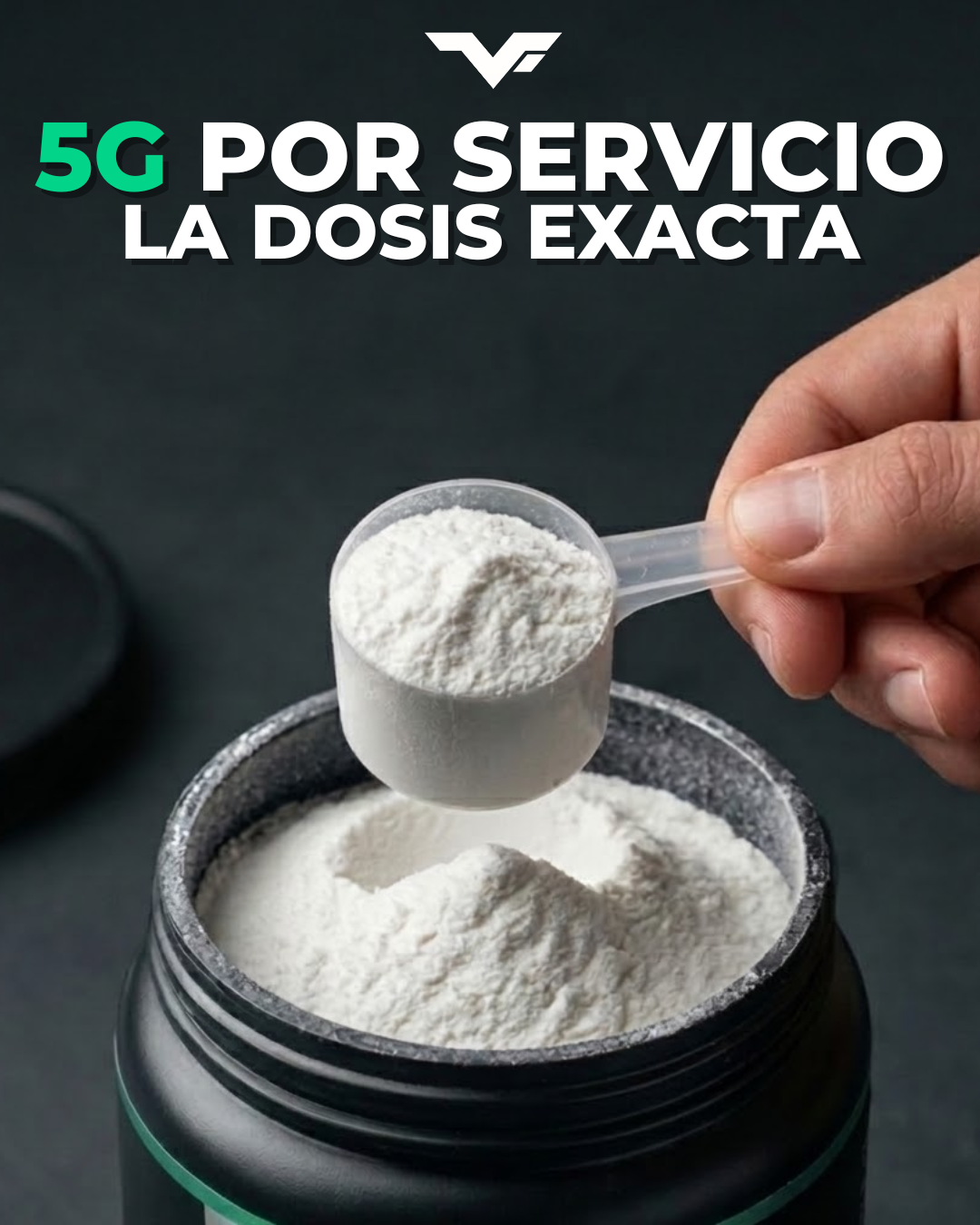 Creatina Monohidratada 185gr 37 Serv