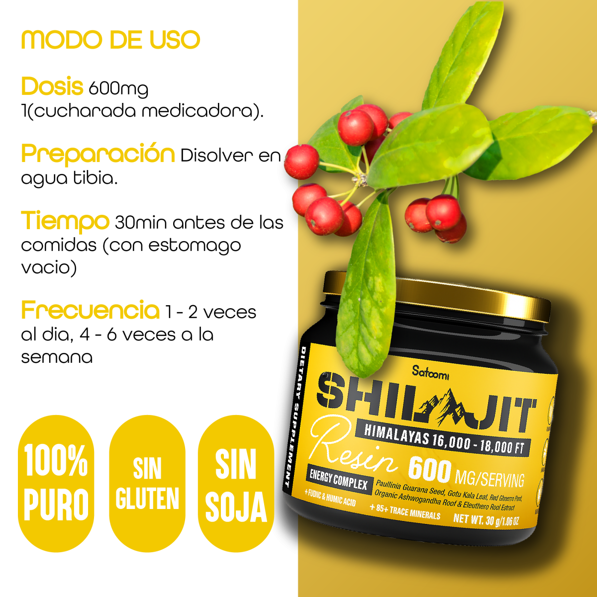Shilajit Satoomi GOLD