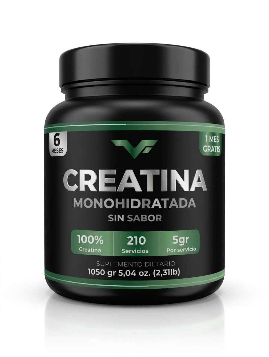 Creatina Monohidratada 1050gr 210 Serv
